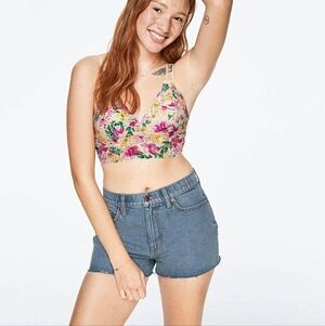 Victoria's Secret PINK Cutoff Jean Shorts